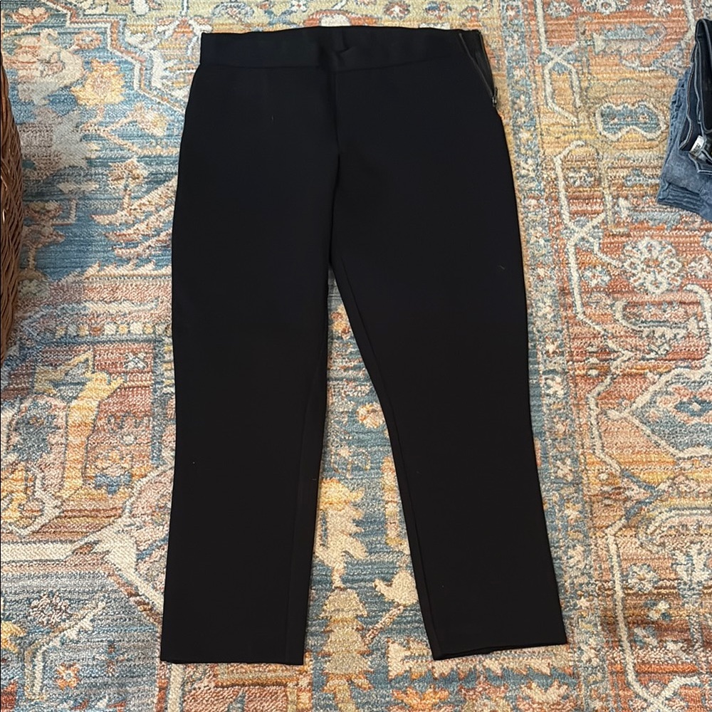 J. Crew Women's Sleek Black Ankle Pants